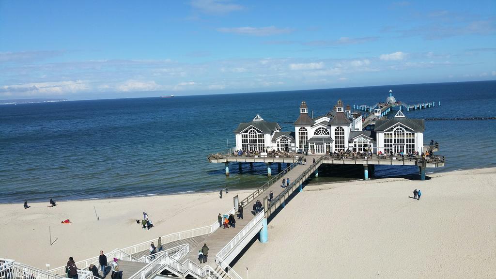 2 Raum Wohnung Morgensonne Mit Balkon Sellin  Zewnętrze zdjęcie